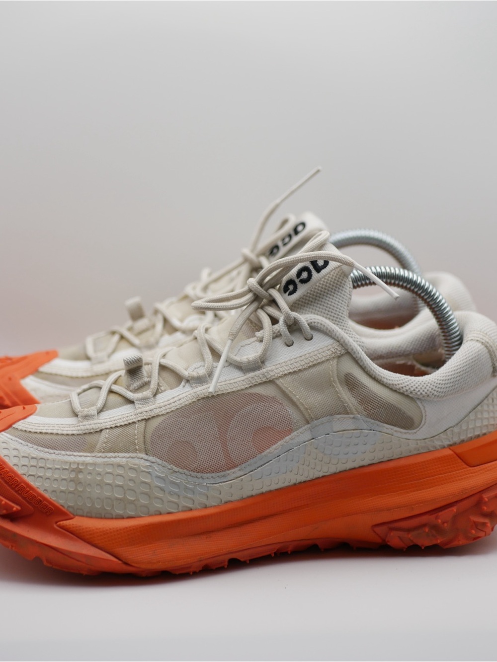 Orange And White Nike ACG Mountain Fly 2 Low
